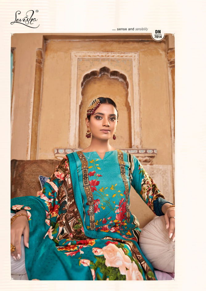 Maria M Print By Levisha Pakistani Style Pashmina Dress Material Wholesale Shop In Surat